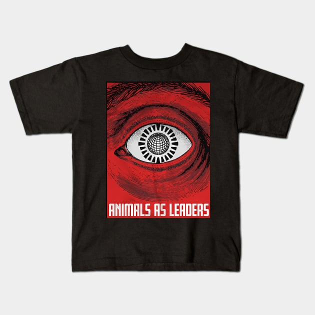 animals as leaders best seller Kids T-Shirt by TheGraphicBeauti